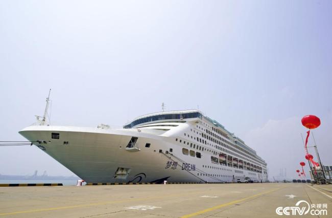 天(tiān)津口岸迎三(sān)年來首艘國(guó)際郵輪