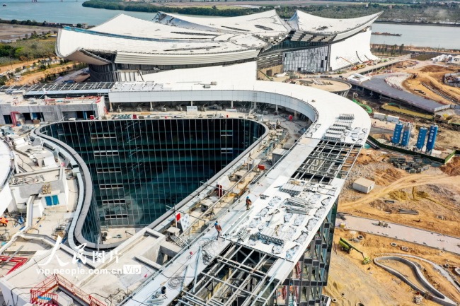 廣東(dōng)廣州:國際金(jīn)融論壇會址(zhi)建設如火如(rú)荼