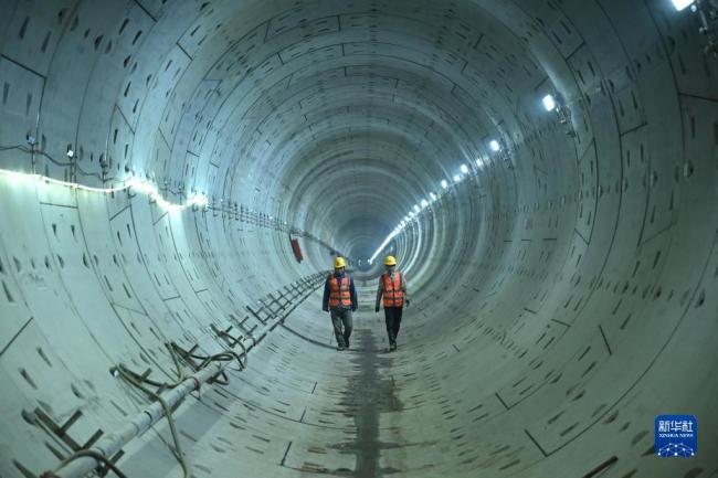 合肥軌道交通(tōng)4号線南延線全(quán)線“洞通”